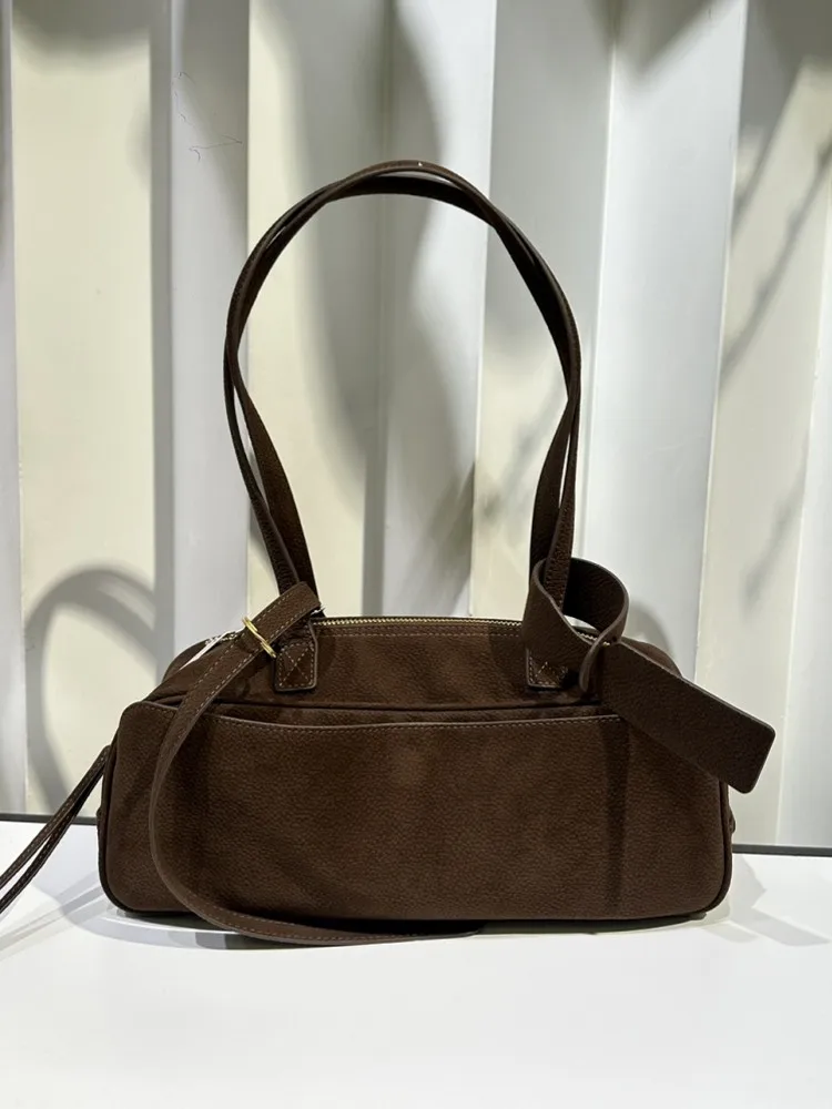 Designer British Style Women New Casual Pu Leather Solid Color Single Shoulder Underarm Bag Fashion Elegant Female Tote Handbag