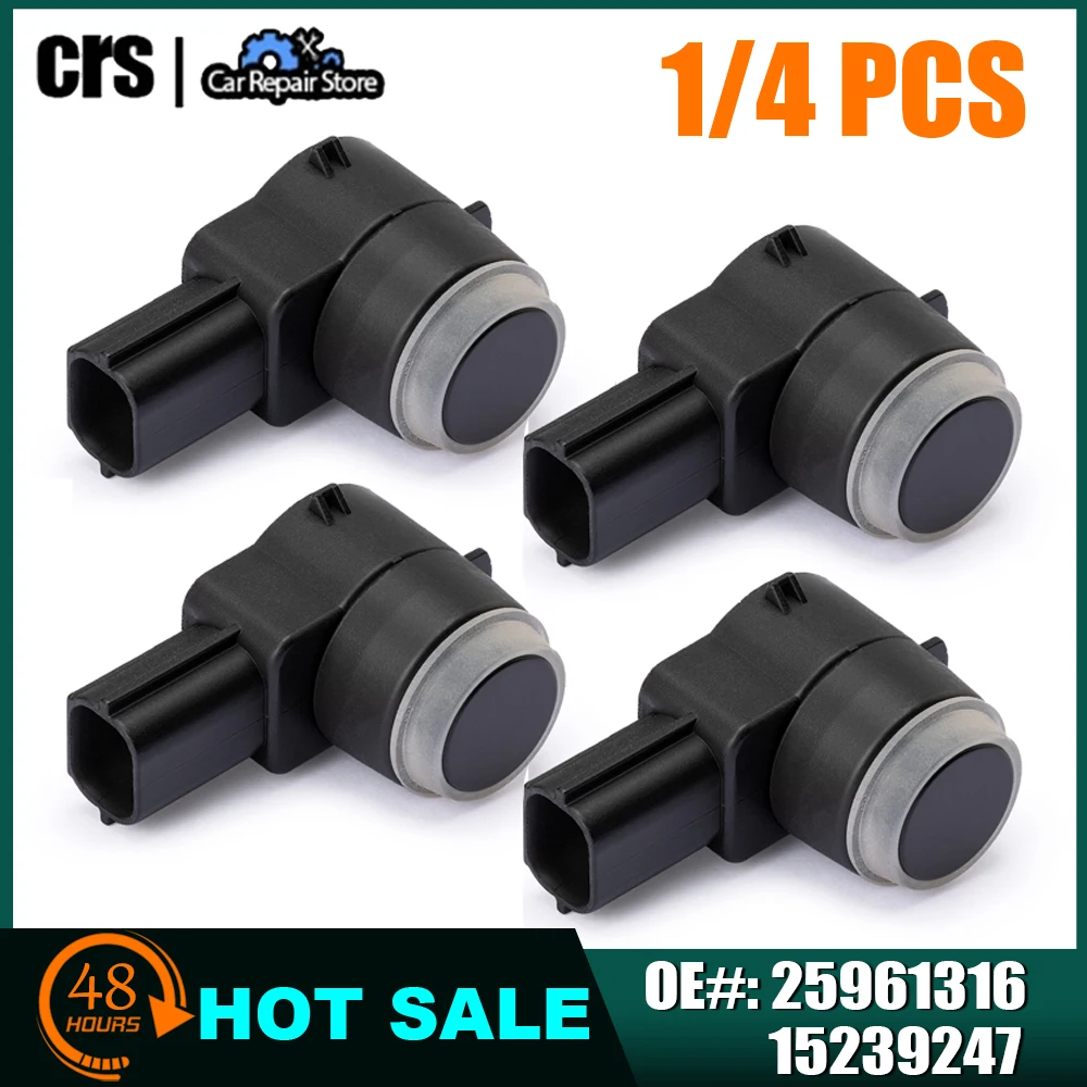 1/4 PCS 25961316 15239247 25961321 PDC Parking Sensor For Chevrolet Buick Enclave Lucerne Savana Cadillac GMC Yukon 2009-2010