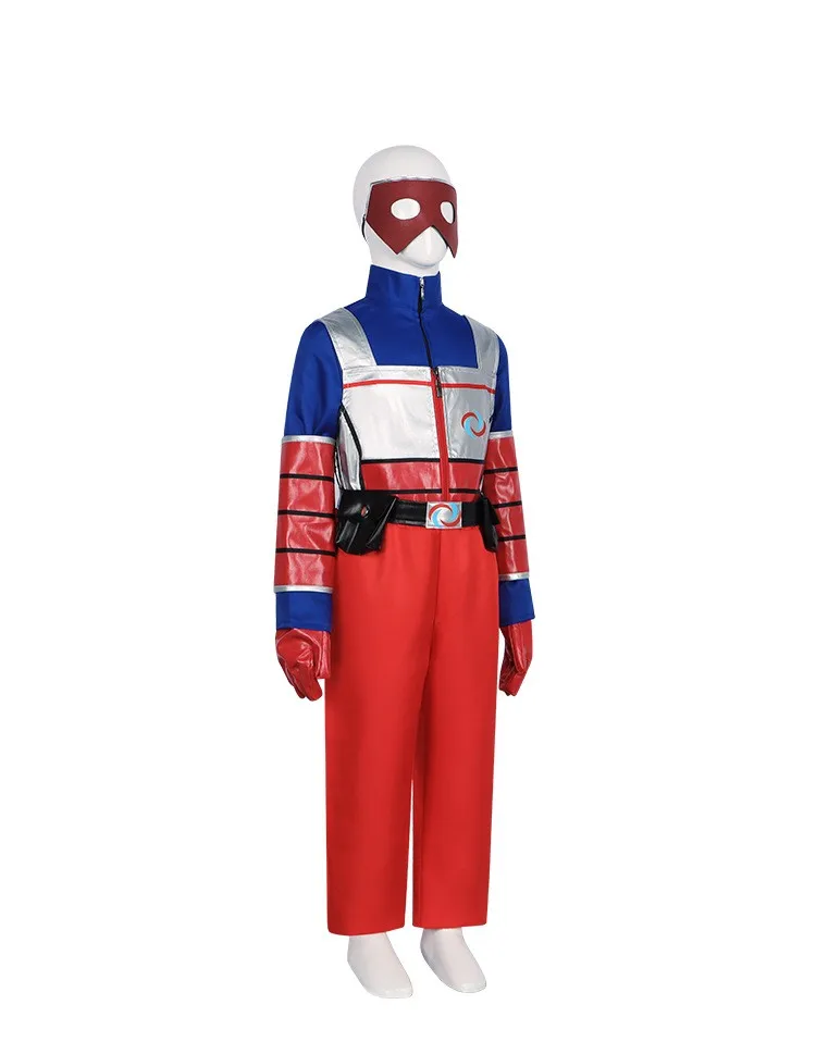 

Необычный аниме детский карнавальный костюм Генри, униформа, маска, жилет для мальчиков, брюки, карнавальная маскировочная одежда на Хэллоуин