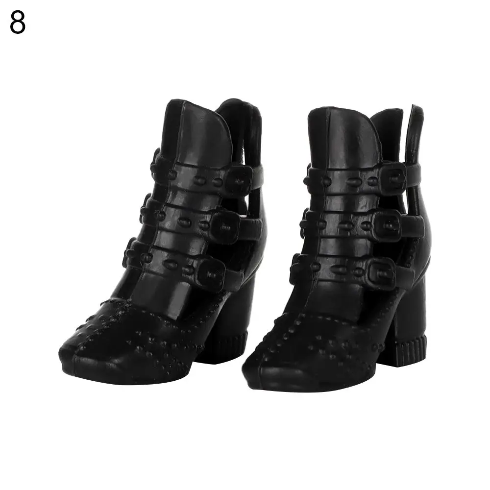 13 Styles Female Foot Length 2.2cm  Shoes Socks Long Knees Boots Accessories Hero Dolls Boot
