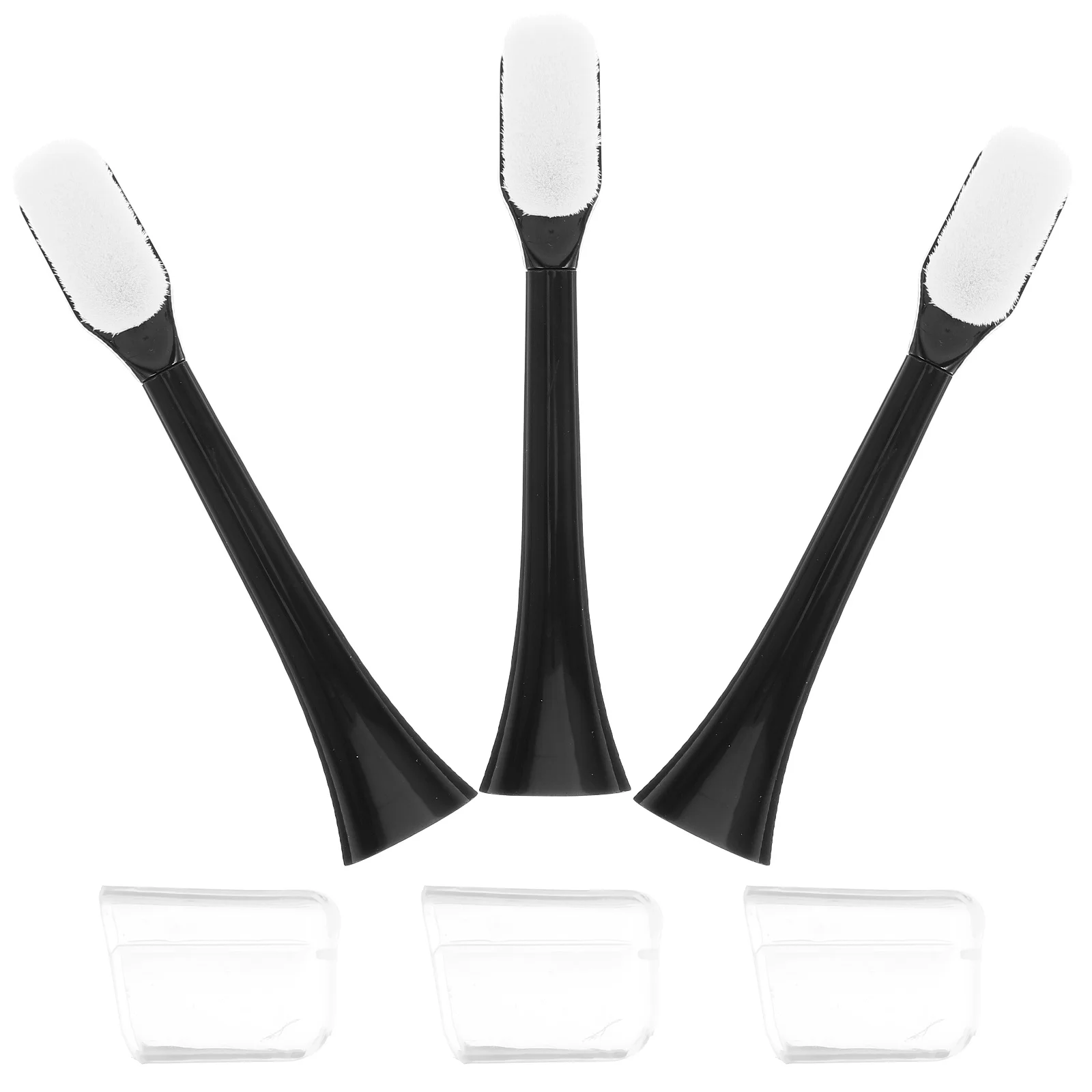 

3Pcs Electric Toothbrush Replacement Heads Soft Bristles Durable Toothbrush Heads for Cleaning Portable Use