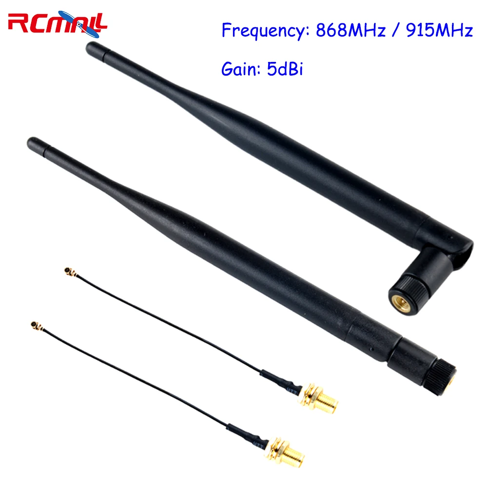 antena omni direcional para meshtastic lora 5dbi sma antena masculina com cabo de extensao ipex 868mhz 915mhz pecas 01