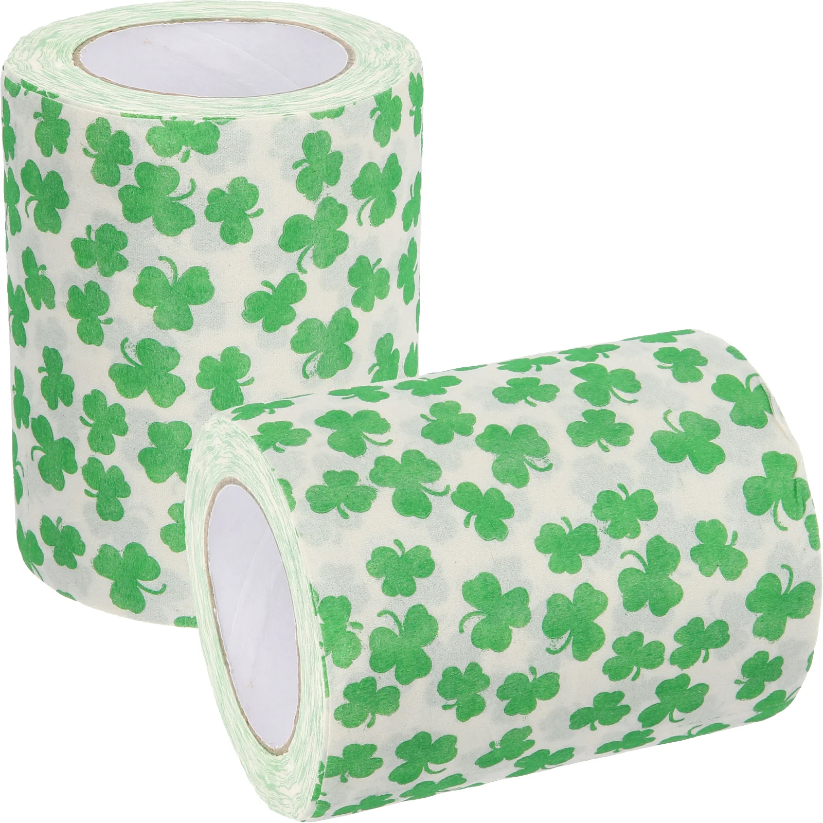 2 Rolls Artificial Toilet Paper Supple Bathroom Napkins for Printed Tissue Used Papers Travel