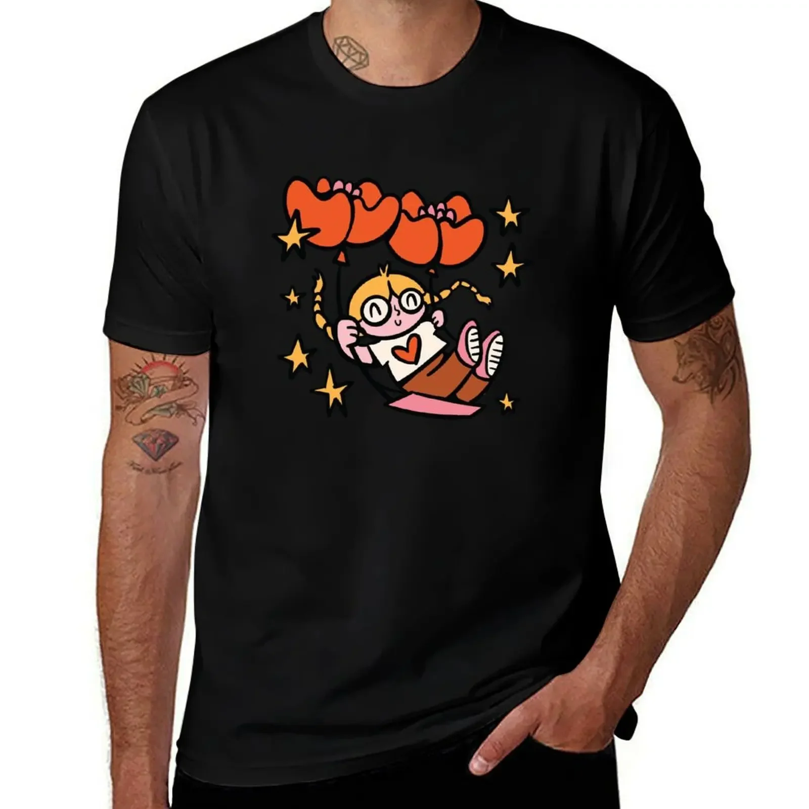 

Girl is rocking T-Shirt fashion shirts graphic tee shirt tee shirts for men