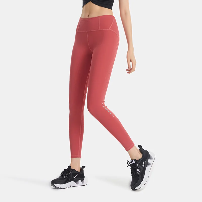 ハイウエストヌーディーフィールレギンス フィットネス プッシュアップ スポーツ レディース フィットネス ランニング ヨガパンツ エナジーレギンス ジム ガール プラスサイズ