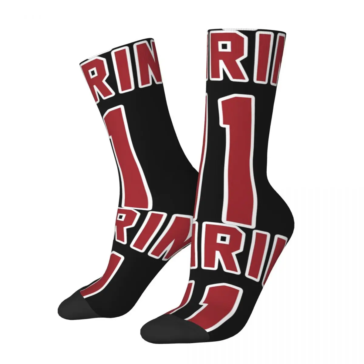 Happy Men's Compression Socks SEIRIN 11 Tetsuya Kuroko Retro Harajuku Kuroko No Basket Sports Anime Series Street Crew Sock