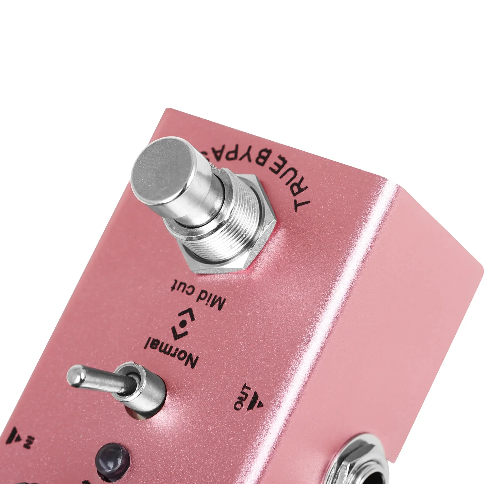 IRIN Électrique JEEffprotected Pédale FUZZ Pédale EF-12 Mini Simple Fuzz Effet True Bypass En Alliage De Zinc Shell JEAccessoires Pièces