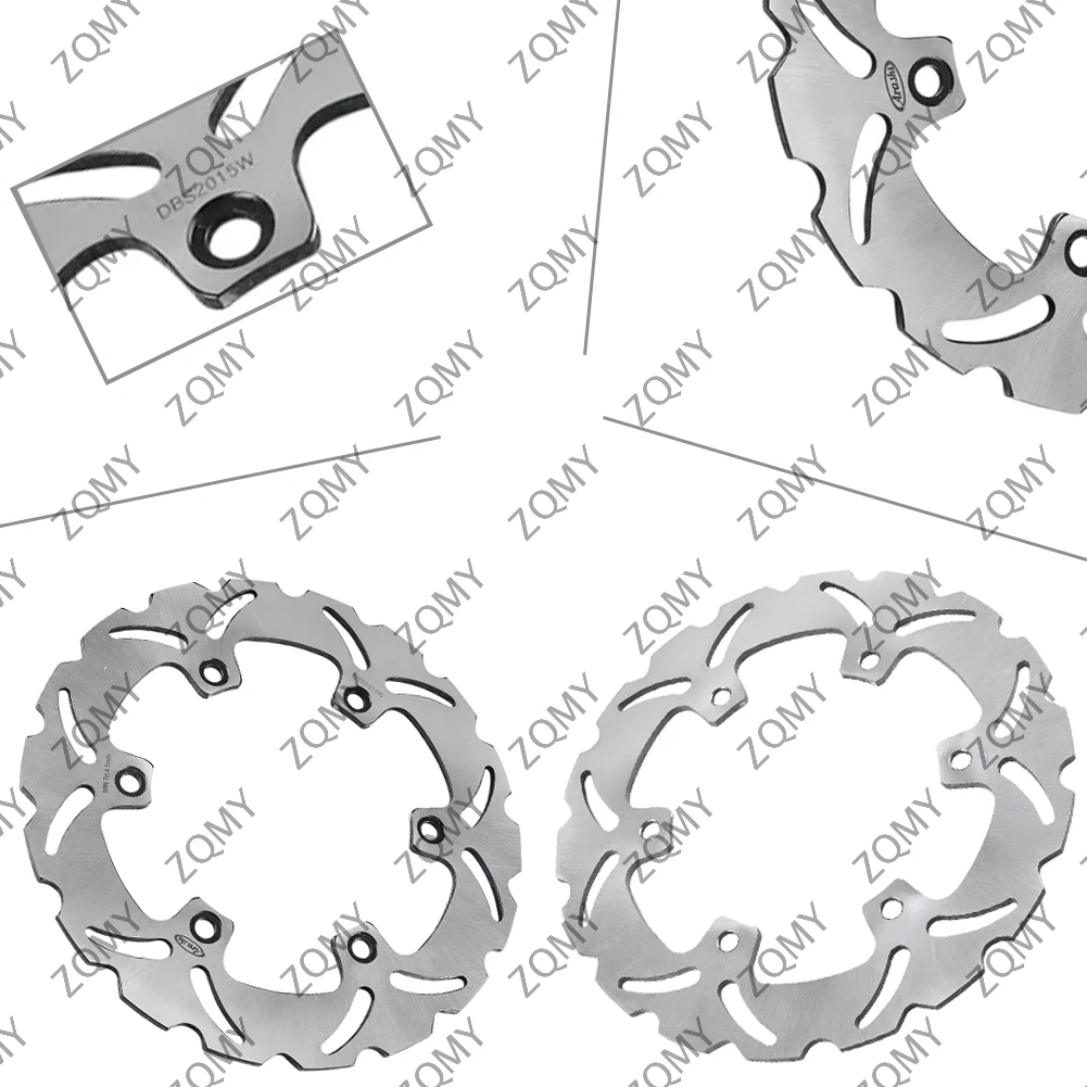 Motorcycle Rear Brake Disc Disk Rotor for For HONDA CBR125R/600F VFR400R/Z CBX/VFR750F XLV750R SILVER WING ABS 600