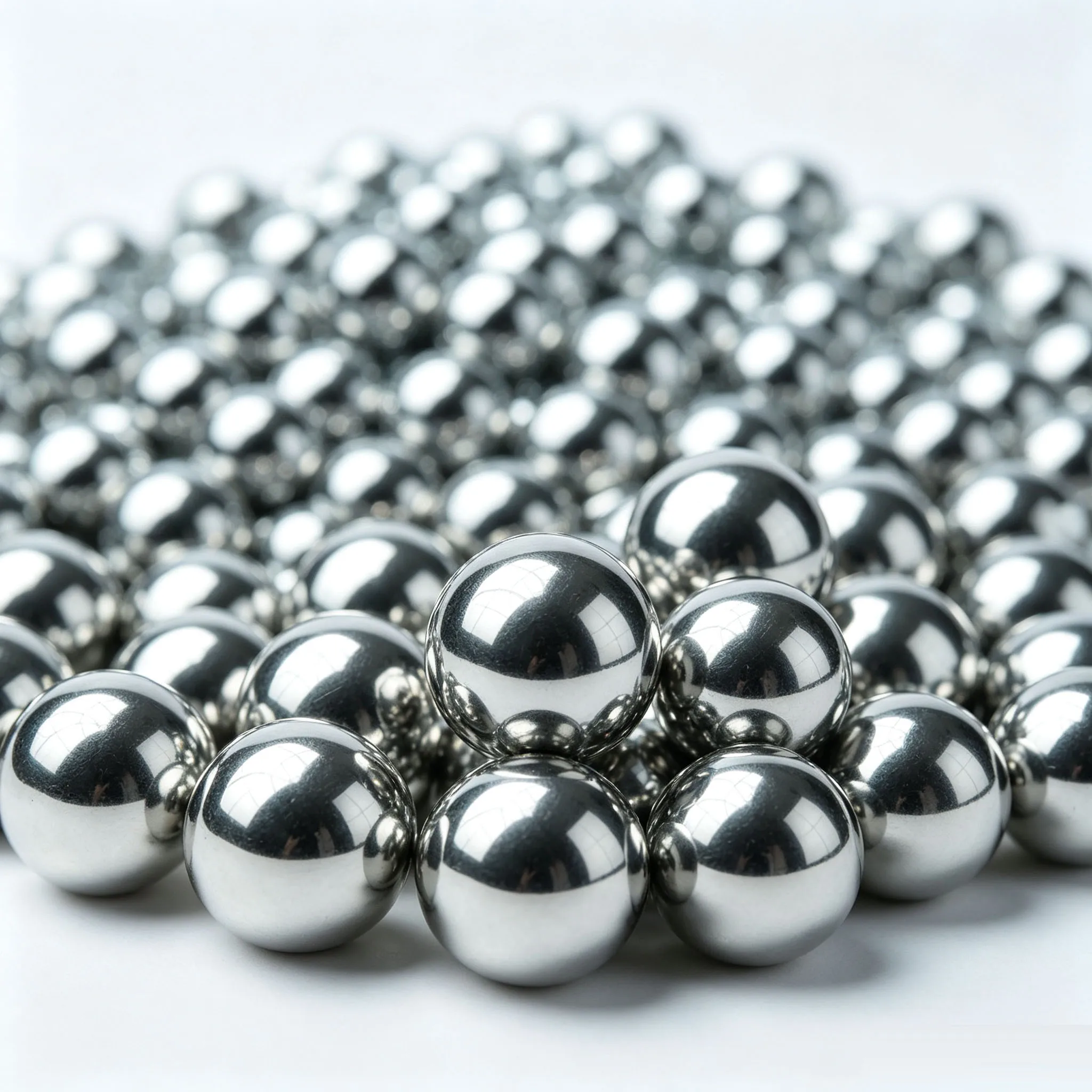 1kg Pack Electroplated Steel Balls 6-15mm High Precision Bright Bearing Steel Ball Exact Count per Kg for Precision Ball Valves