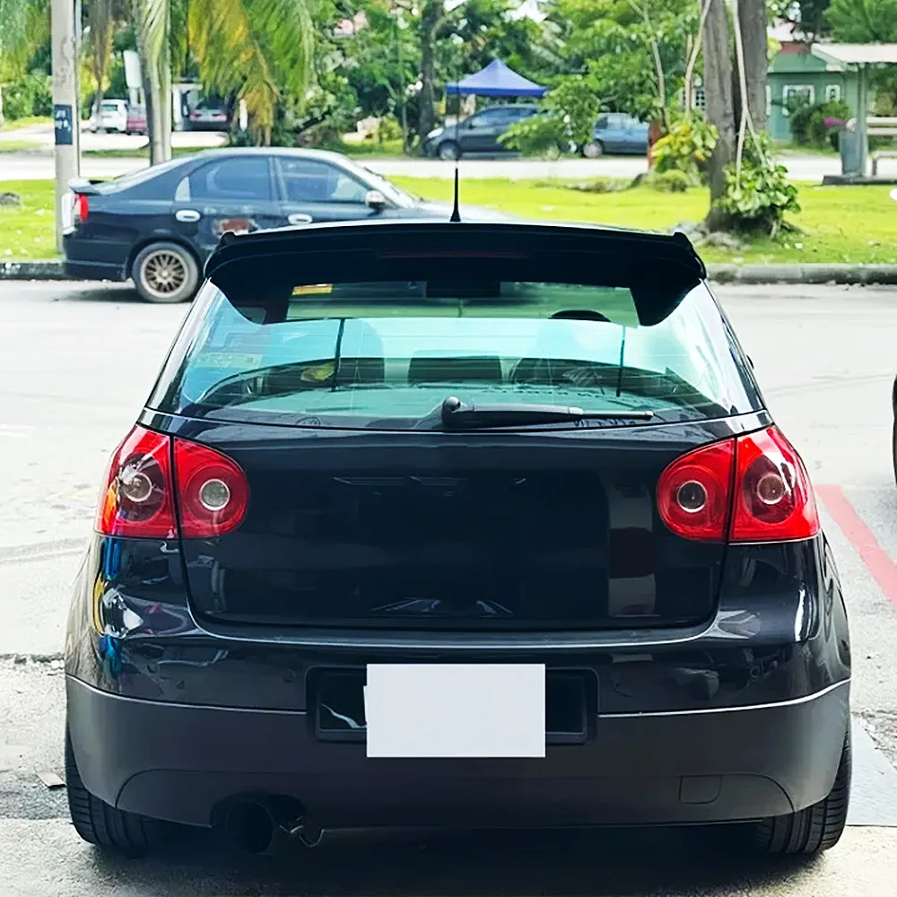 ل VW Volkswagen Golf 5 MK5 GTI R32 2004 05 06 07 08 09 السقف الخلفي غطاء صندوق السيارة أجنحة المفسد ضبط السيارة الخارجي اكسسوارات جزء