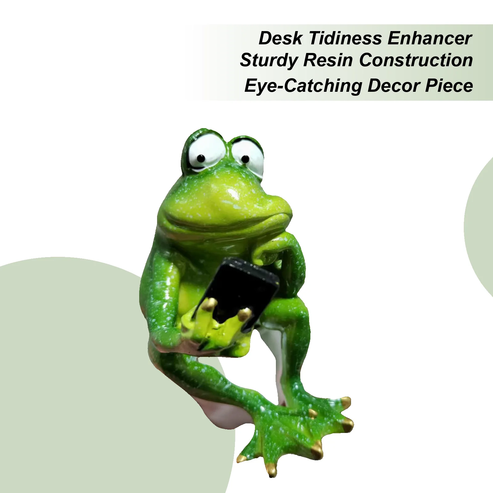 

Frog Figurine Garden Decoration Animal Sculpture Resin Frog on Toilet Figurine Decorative Sculpture for Bedroom Patio Garden