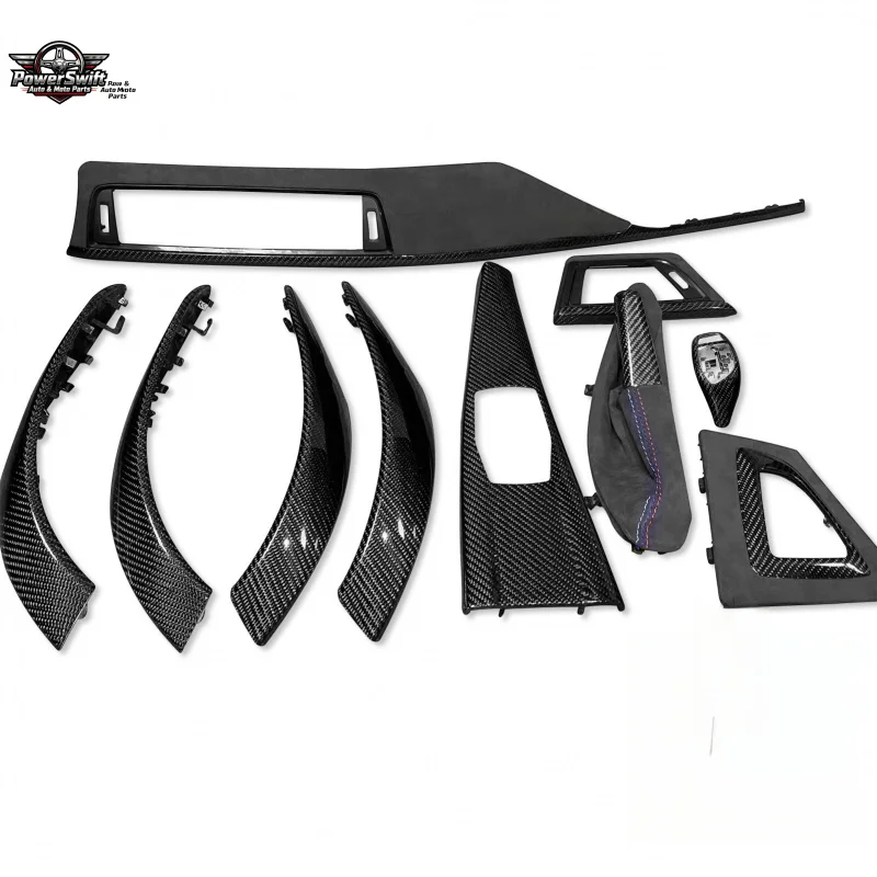 

Suitable for Bmw34DepartmentF30F32F34Replacement partsMPCarbon fiber suede car accessories modified interior