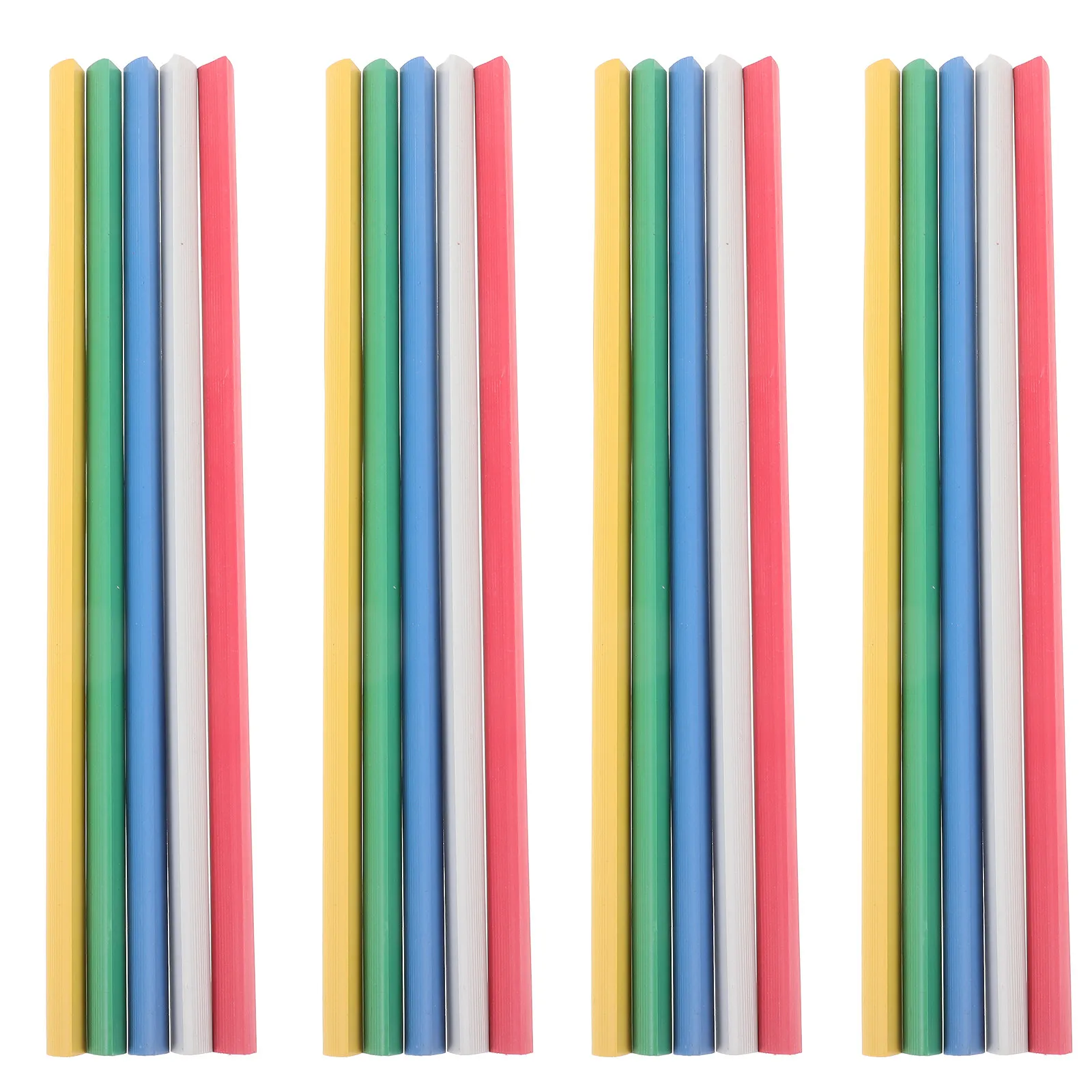 

30Pcs Strong Plastic Sliding Bar Clips Pull Rod Document Holders for File Folders Bookbinding Reports Presentations Home Office