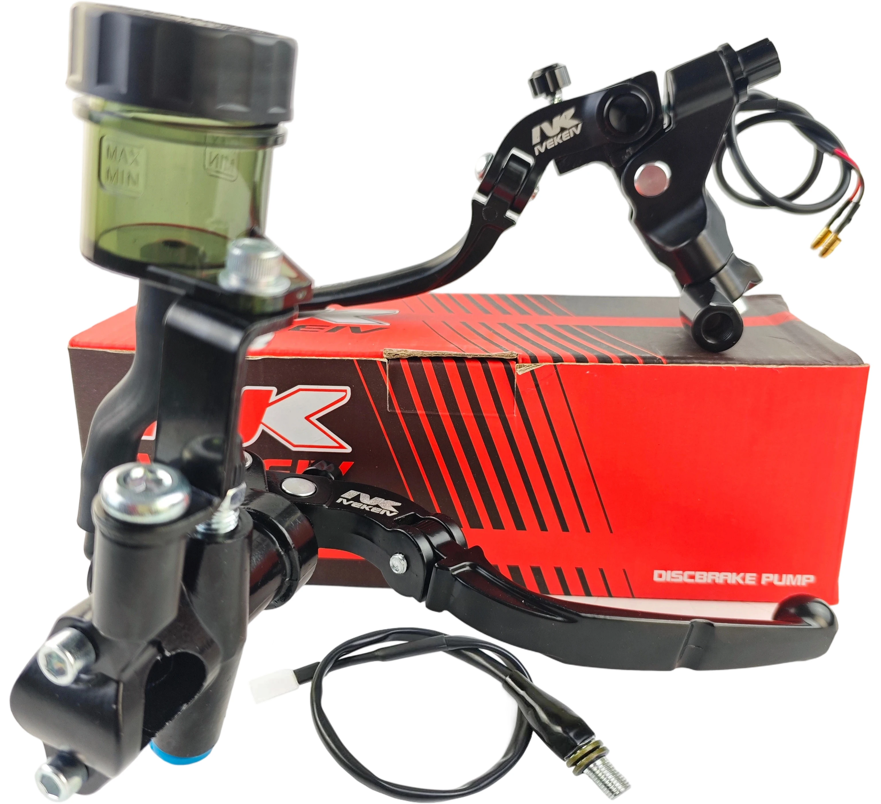 

17.5RCS Radial Hydraulic Brake Clutch Master Cylinder Kit 7/8" 22mm Handlebar Mount with Reservoir Universal Fit for Sport Bikes