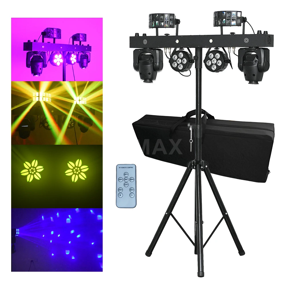 Portable Dj Stand Lights Dj Equipment Colorful Bar Strobe Lights Nightclub Disco Party Stage Effect with Stand