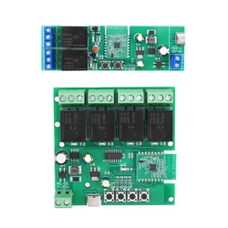 DC 7-32V For Ewelink Bluetooth-compatible WiFi Relay Module Type-C 2 / 4 Channel Wireless Smart Home APP Remote Control Switch