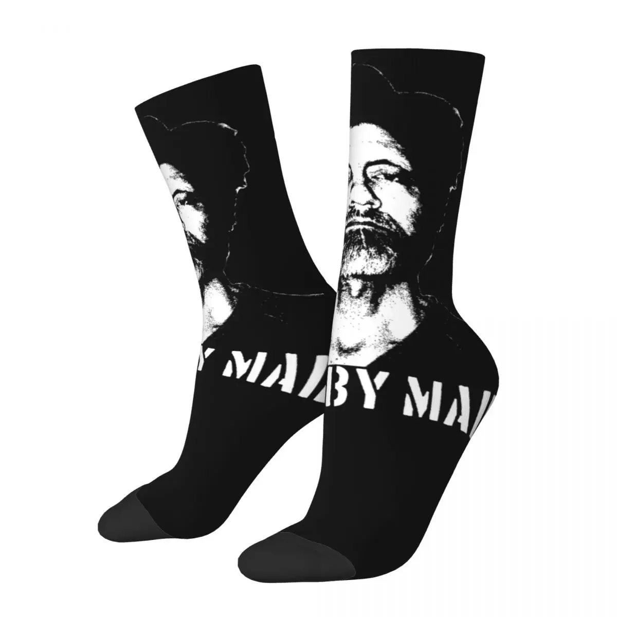 Cool Vote By Mail Ted Kaczynski Basketball Socks Polyester Middle Tube Socks for Women Men Sweat Absorbing