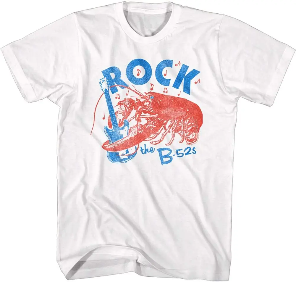 

The B52s Band Rock Lobster Adult Short Sleeve T-Shirt Graphic Tee