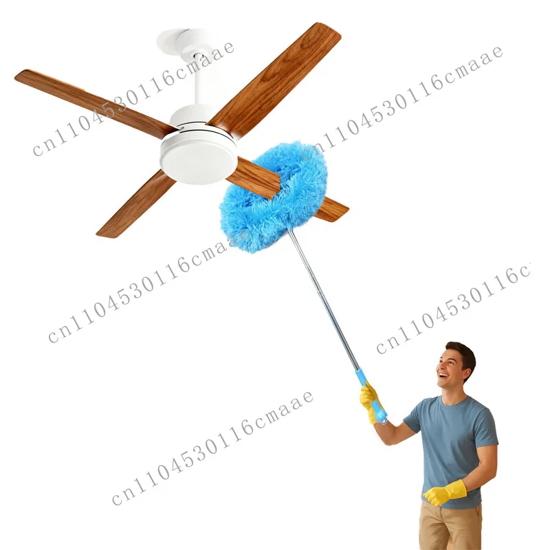 

Suitable for mini microfiber dusters, retractable, washable, with telescopic rod, narrow space cleaning