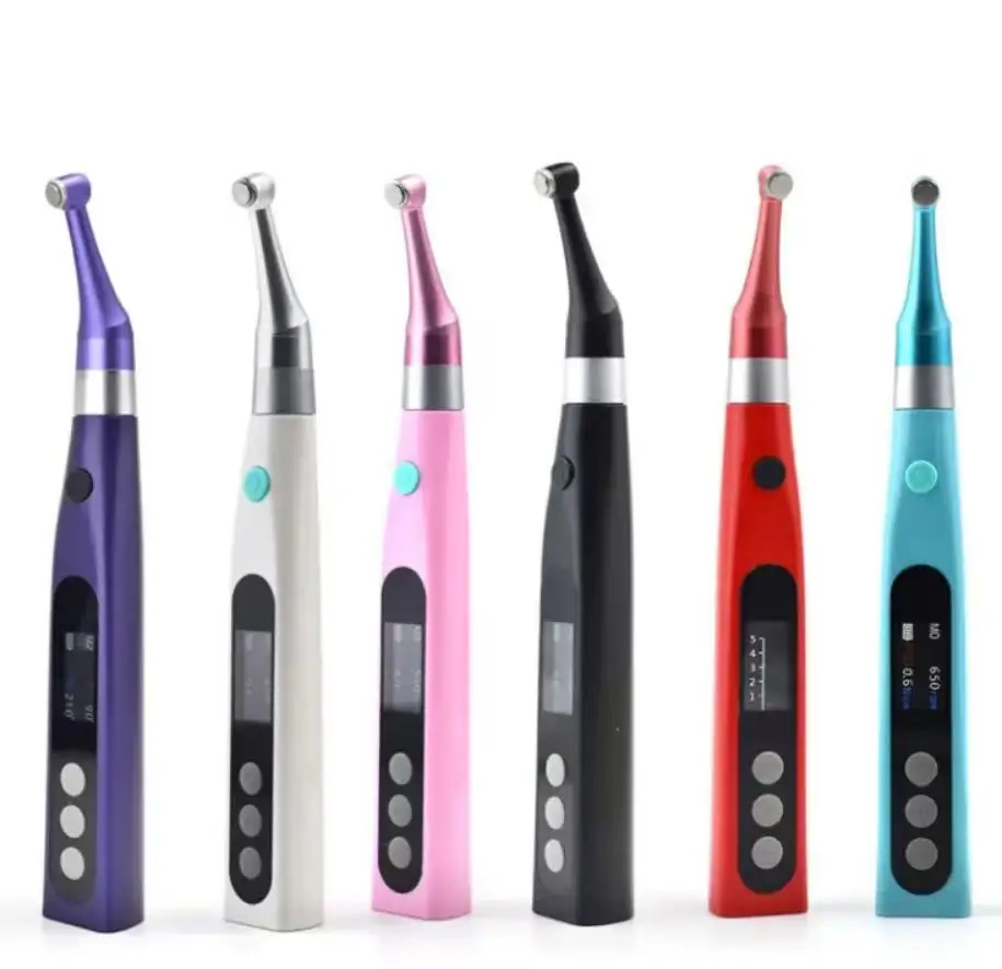 Dental Endo Motor 16:1 Reduction Contra Angle Endo Handpiece 360° Rotatable Reciprocating Endomotor Root Canal Treatment