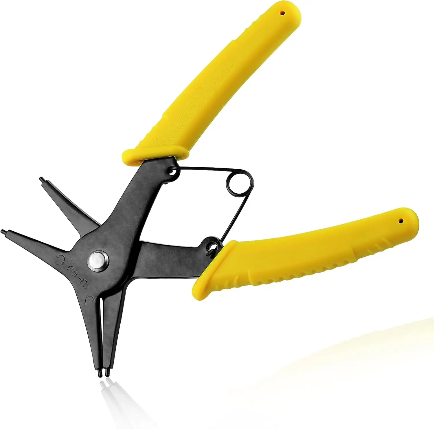 2 in 1 Internal External Circlip Pliers High Carbon Steel Snap Ring Plier Retaining Ring Remover Motorcycle Repair Hand Tool