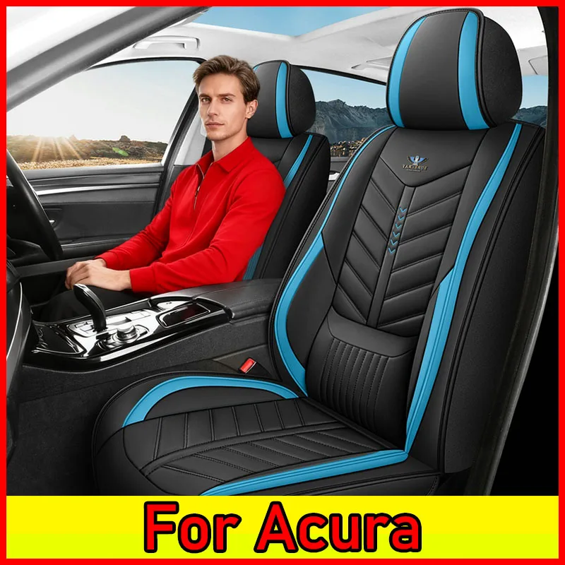 

Чехол на автомобильное сиденье Acura, водонепроницаемый, износостойкий, из искусственной кожи, с фиксированной талией, полный комплект, новый чехол на сиденье с полной упаковкой