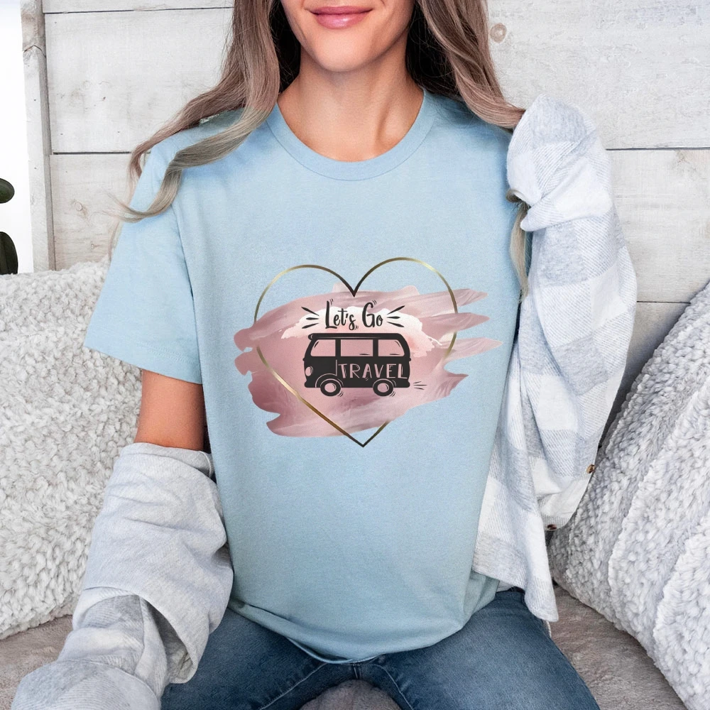 المرأة موضة الجرافيك تي شيرت المرأة عادية الشارع الشهير كم قصير قطنية عالية الجودة للجنسين Y2K طباعة 2025