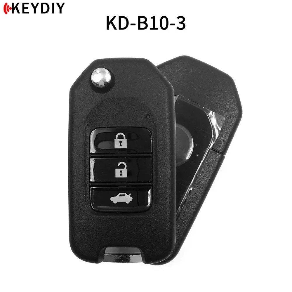 1/2/3pcs Keydiy KD B10 Universal Remote Key 3/4 Buttons B Series Car Remote Key for Honda Style KD900 KD900+ KD-X2 URG200 Mini