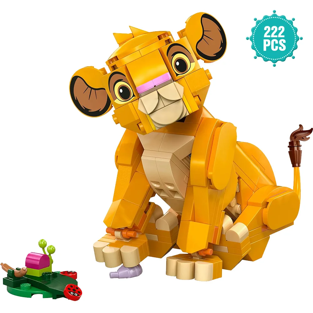 222pcs Animal Model Building Blocks 43247 Lion 43243 Building Blocks Assemble Bricks Puzzle Toys For Girls Boys Gifts