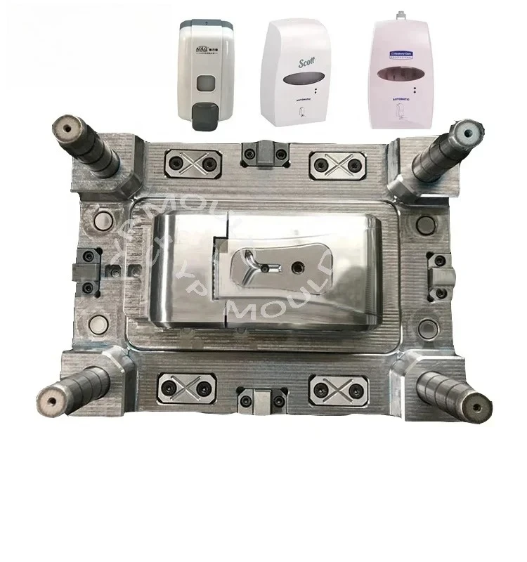 

Plastic Automatic Touchless Wall Mounted Motion Sensor Smart Soap Dispenser Mold Manufacture Plastic Injection Mold Mould