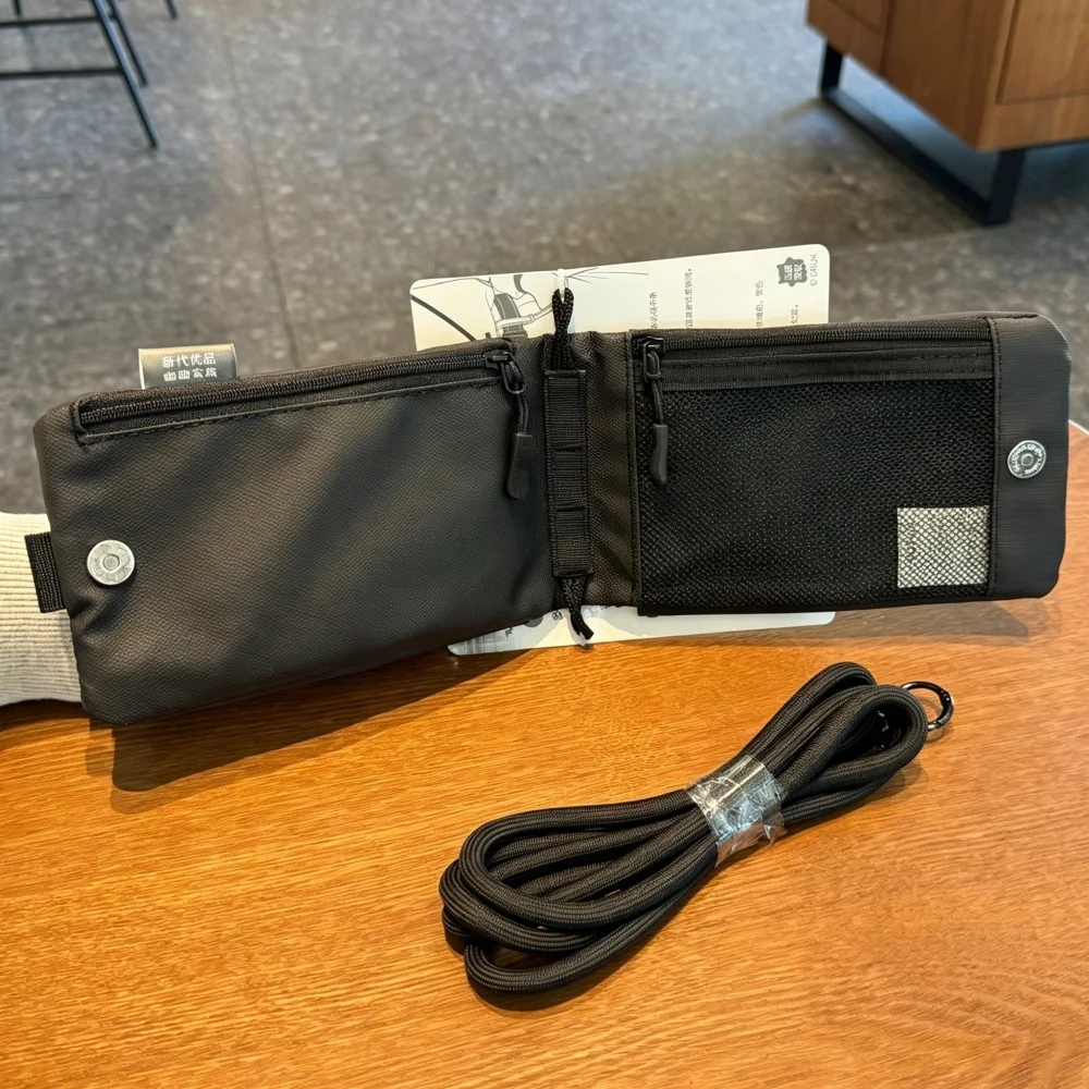 Waterproof Storage Bags 2 Colors Available Large Capacity Multifunctional Stationery Storage Pouch Portable Crossbody Bag Gifts