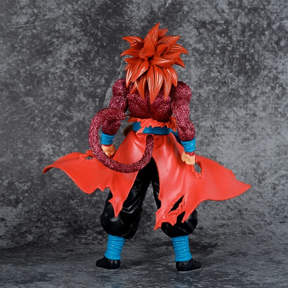 27cm Anime Dragon Ball Heroes F igure Son Goku ZENO Super Saiyan 4 Boundary Break Goku Action Figures Collection Model Toys