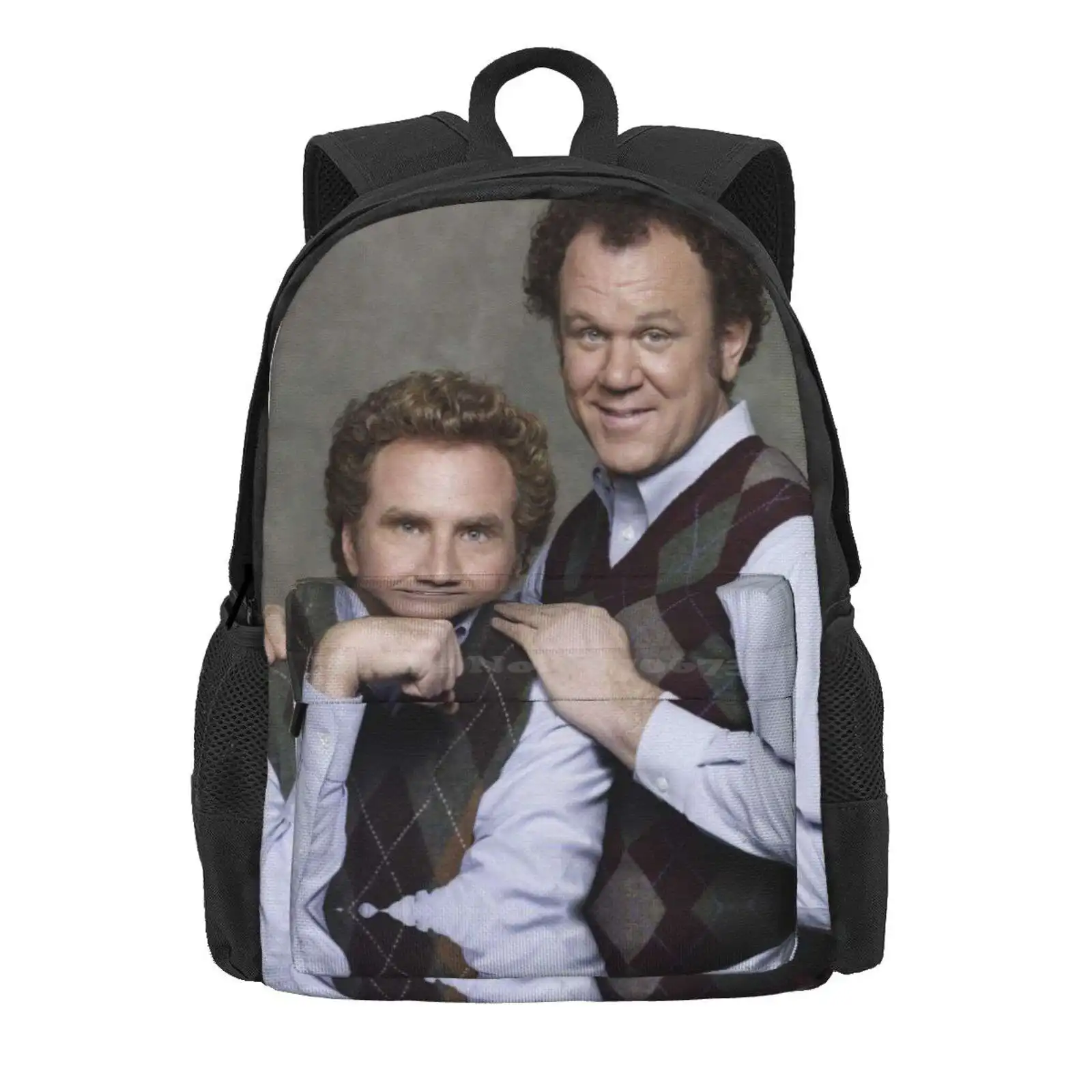 Step Brothers Hot Sale Schoolbag Backpack Fashion Bags Step Brothers Movie Family Portrait