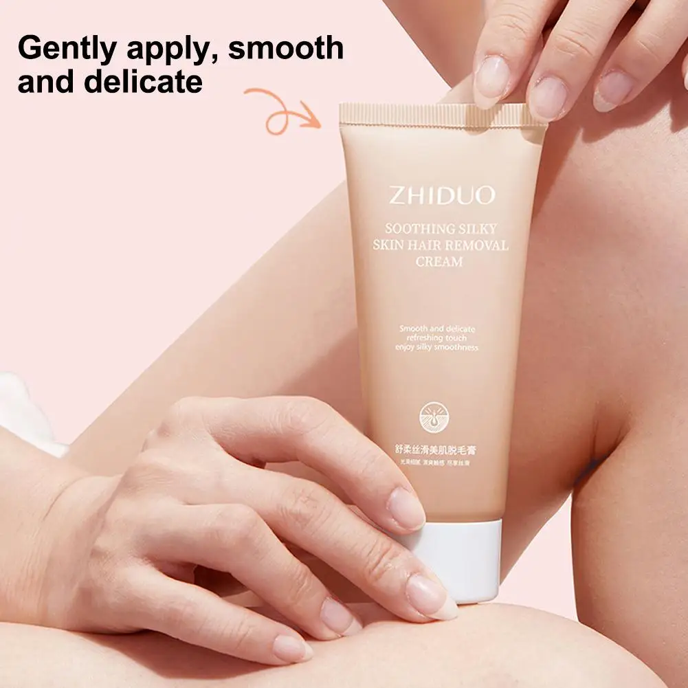 60g Hair Removal Cream Full Body Armpit Private Leg Hair Gentle Hair Removal Does Not Stimulate Men And Women Hair Removal Cream