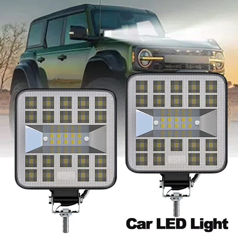LED Light Bar 29LED Mini LED Work Light Off Road Spotlight for Jeep Truck 4X4 Car SUV ATV Barra LED Headlights 24v Search Light