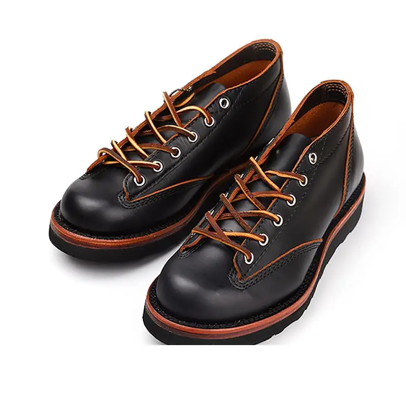 Amekaji tragen hand gefertigte Western Retro Freizeit arbeits schuhe Low-Top-Affen stiefel Männer Herbst Stiefeletten