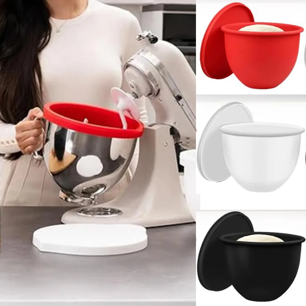Universelles Silikon-Liner-Pad für KitchenAid-Mixer, lebensmittelecht, hitzebeständiger Aufsatz, rutschfeste Rührschüssel, Küchenzubehör