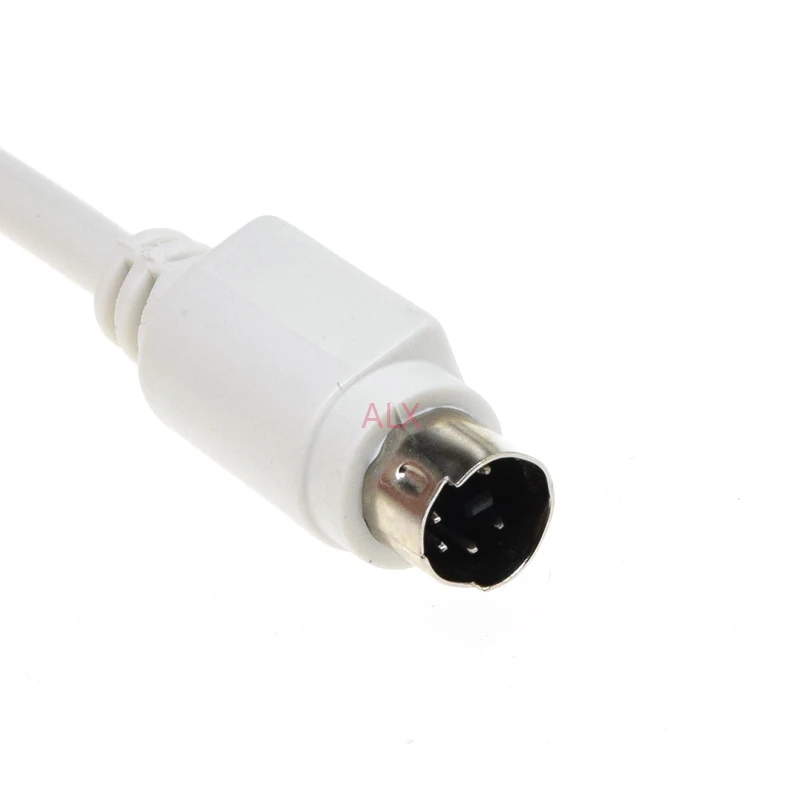 1Pcs 6 Pin PS2 PS/2 Male To Male Extender Cable Adapter Joiner Connector 6Pin Keyboard Mouse Extension Cable Wire