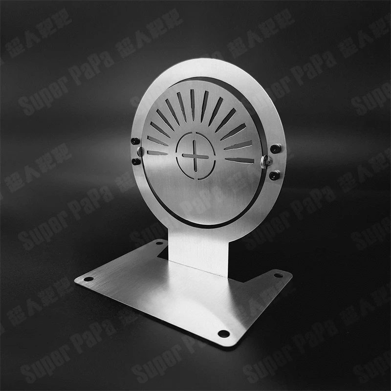 Metal Flipping Steel Target Airsoft Training Outdoor Shooting Practice Durable Rotating Reset Shooting Range Ball Tactical