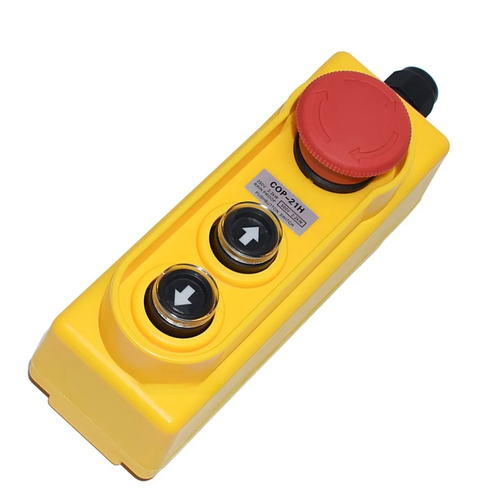 155*71.5*55.5mm Control Box 1,000,000 Electrical Cycles Dustproof Design Safety Stop Function 3C Rated Above 440V