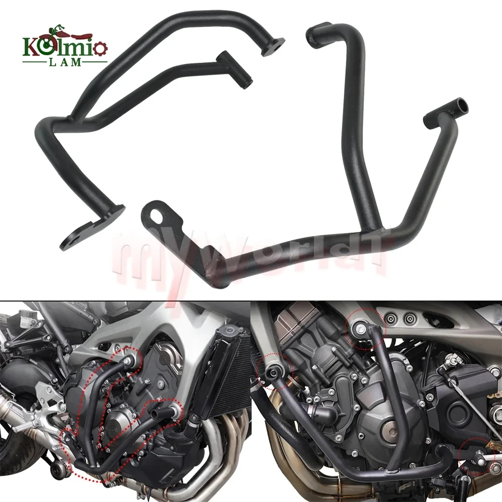

Fit For YAMAHA MT09 FZ09 2013 - 2020 Motorcycle Engine Guard Bumper Crash Bar Stunt Frame Protector MT 09