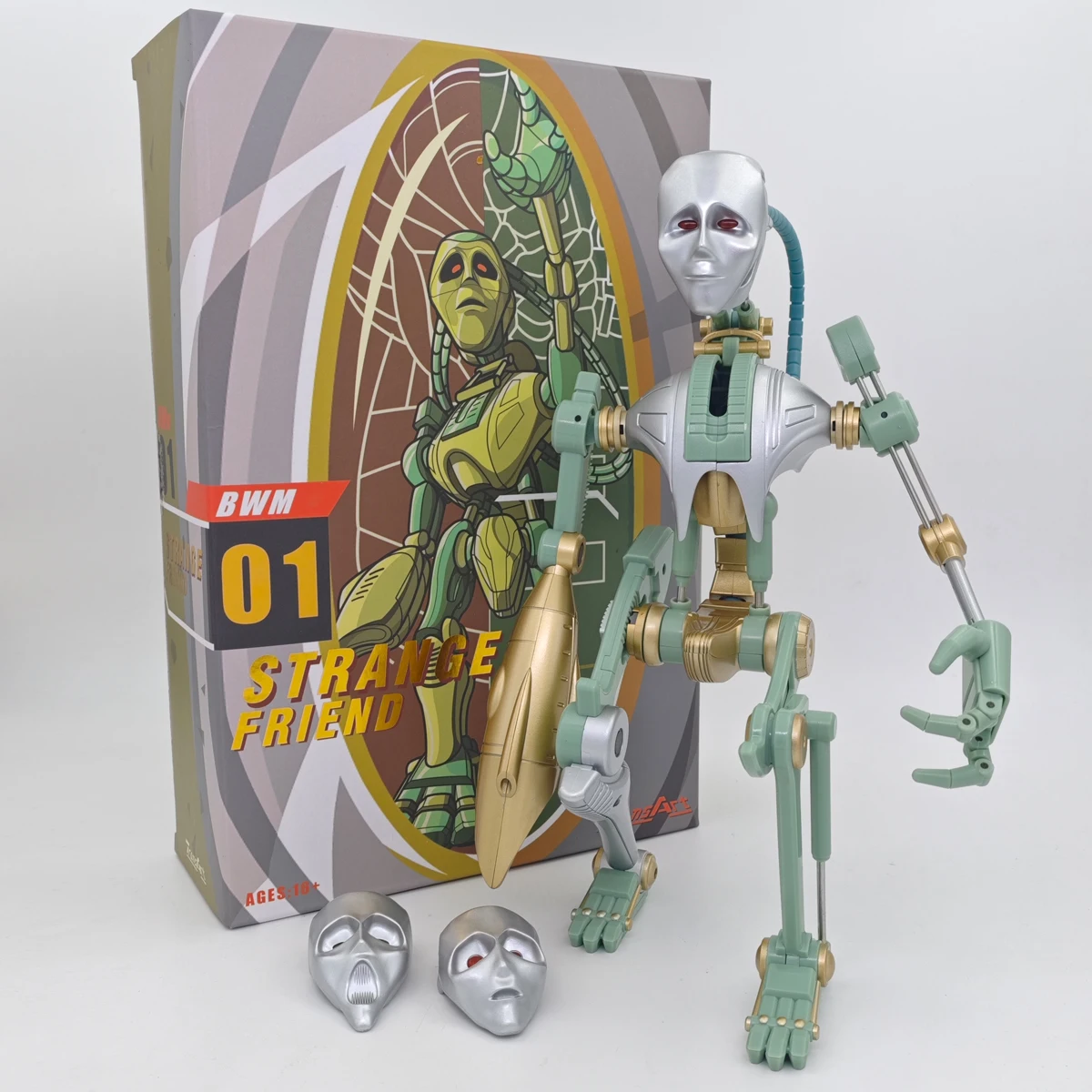 

Transart Best Wars TA BWM-01 Transformation Strange Friend Transmutate Action Figure Toy