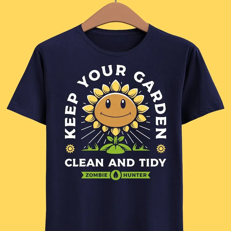 Keep Your Garden Clean T-shirt - PvZ Shirt