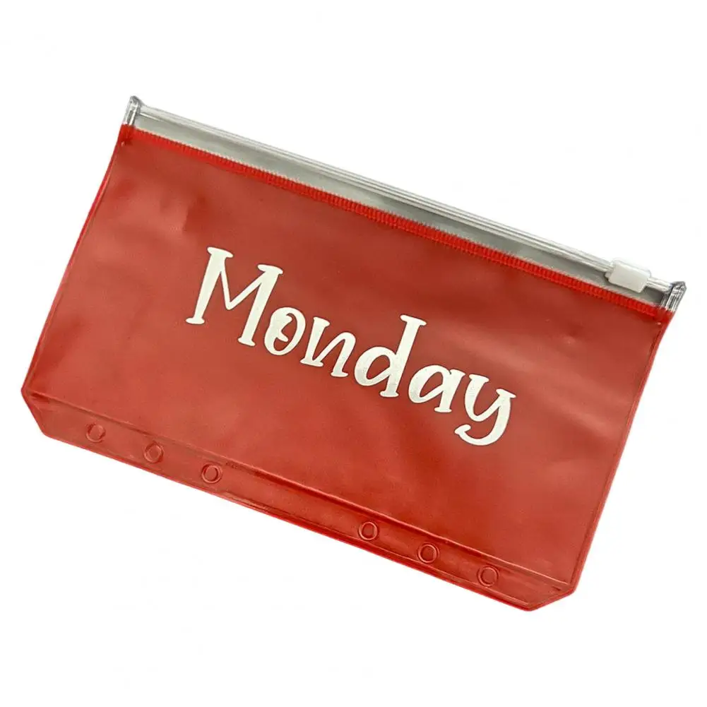 A6 Information Bag  Practical Multi-color Optional PVC  Simplicity Office Bill Pouch Office Supplies