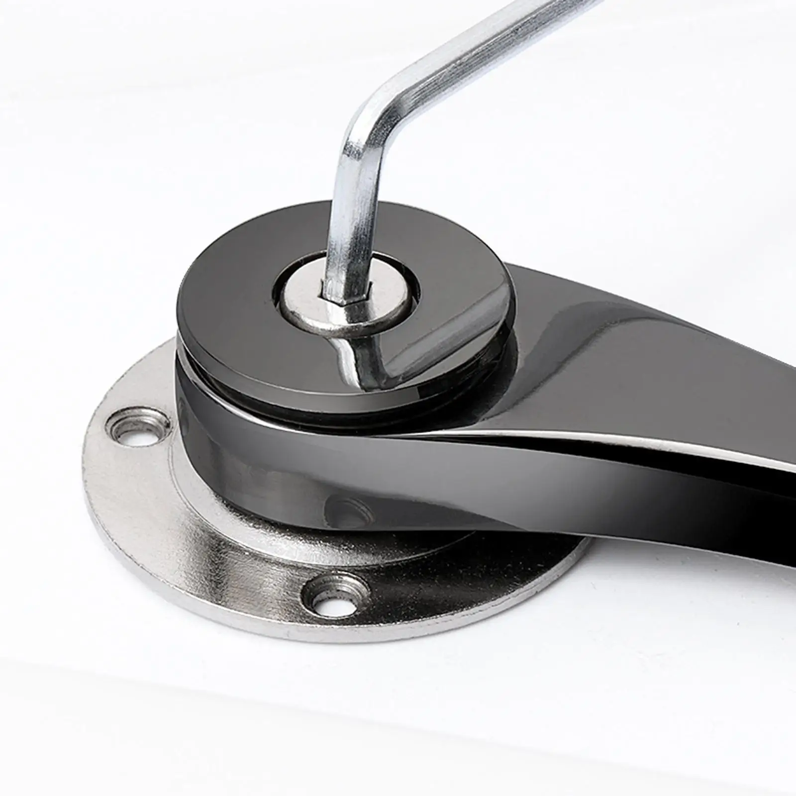 2 Pieces Lid Support Hinge Stay Damper Heavy Duty Clamshell Hinge Adjustable Hold Zinc Alloy Construction With Left And
