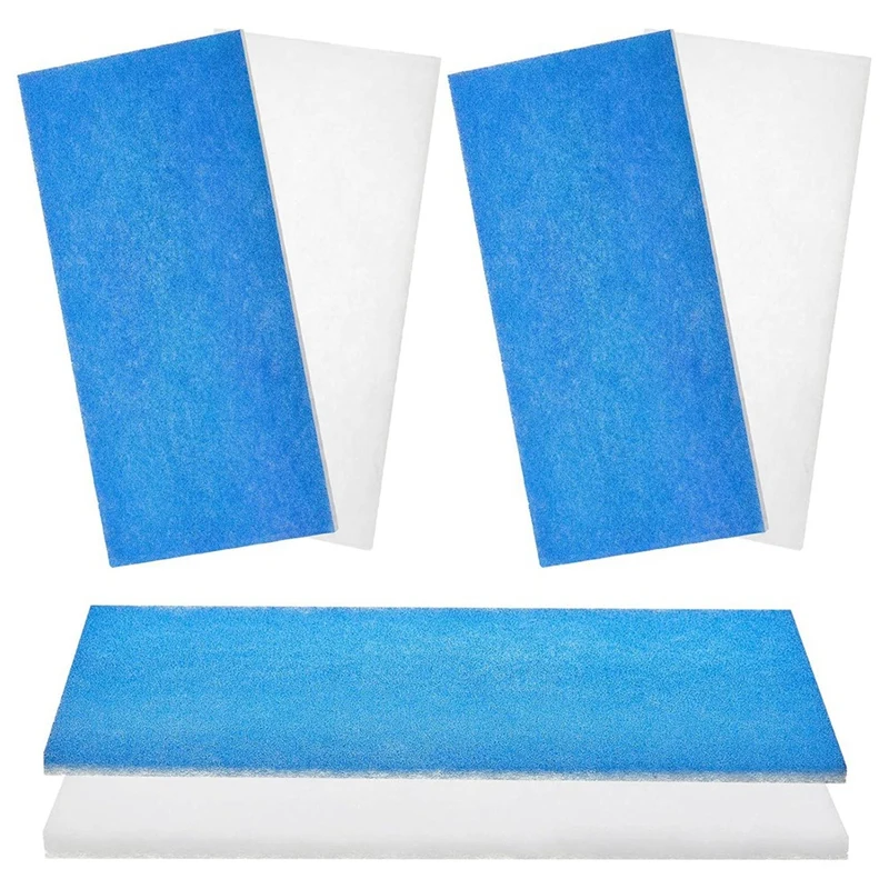 3Pcs Airbrush Spray Booth Filter Set Paint Booth Filter Pad Spray Booth Exhaust Filter Fiberglass Booth Replace Filter Kit