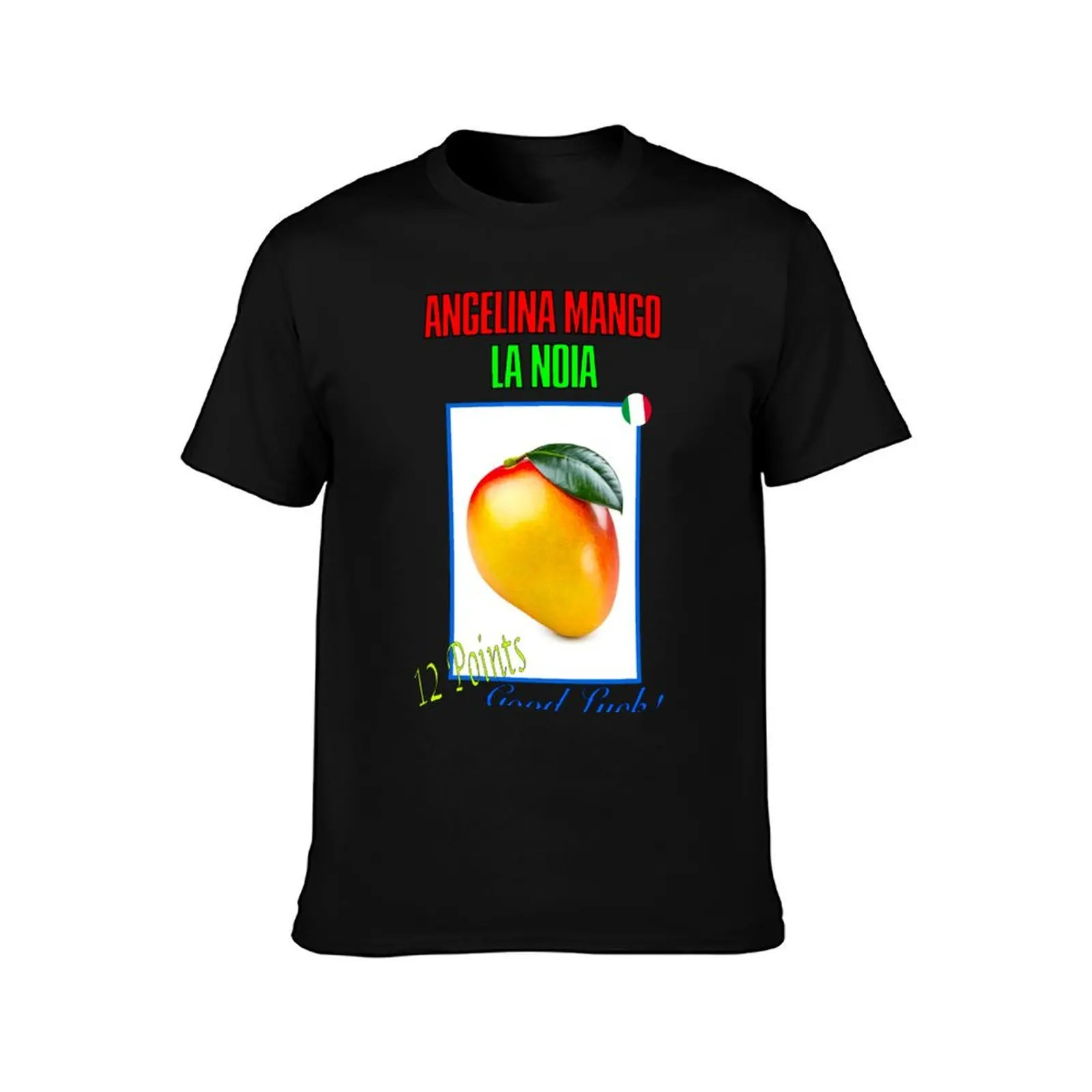 Angelina Mango - La Noia Eurovision Song Contest 2024 Italy T-Shirt man t shirt summer top men t shirts high quality