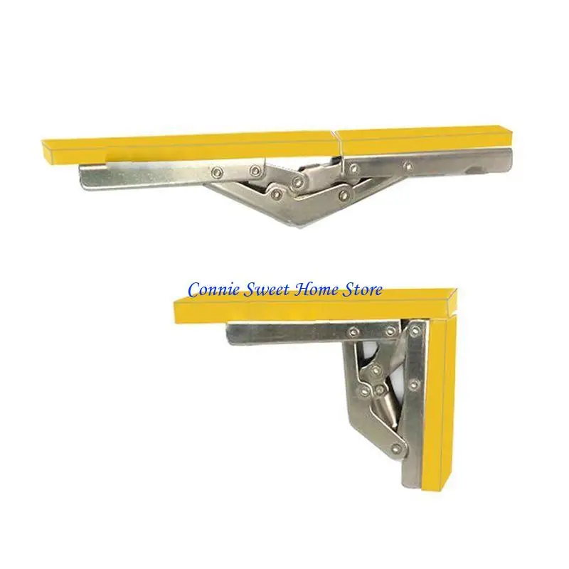 LXAF 90 Degree Folding Door/Shelf Hinge Bracket Table Holder Furniture Parts