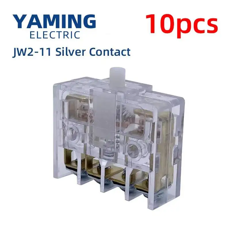 

10pcs JW2-11 Accessory For Mini Limit Micro Pedal Switch 220V 3A Silver Contact 1NO 1NC