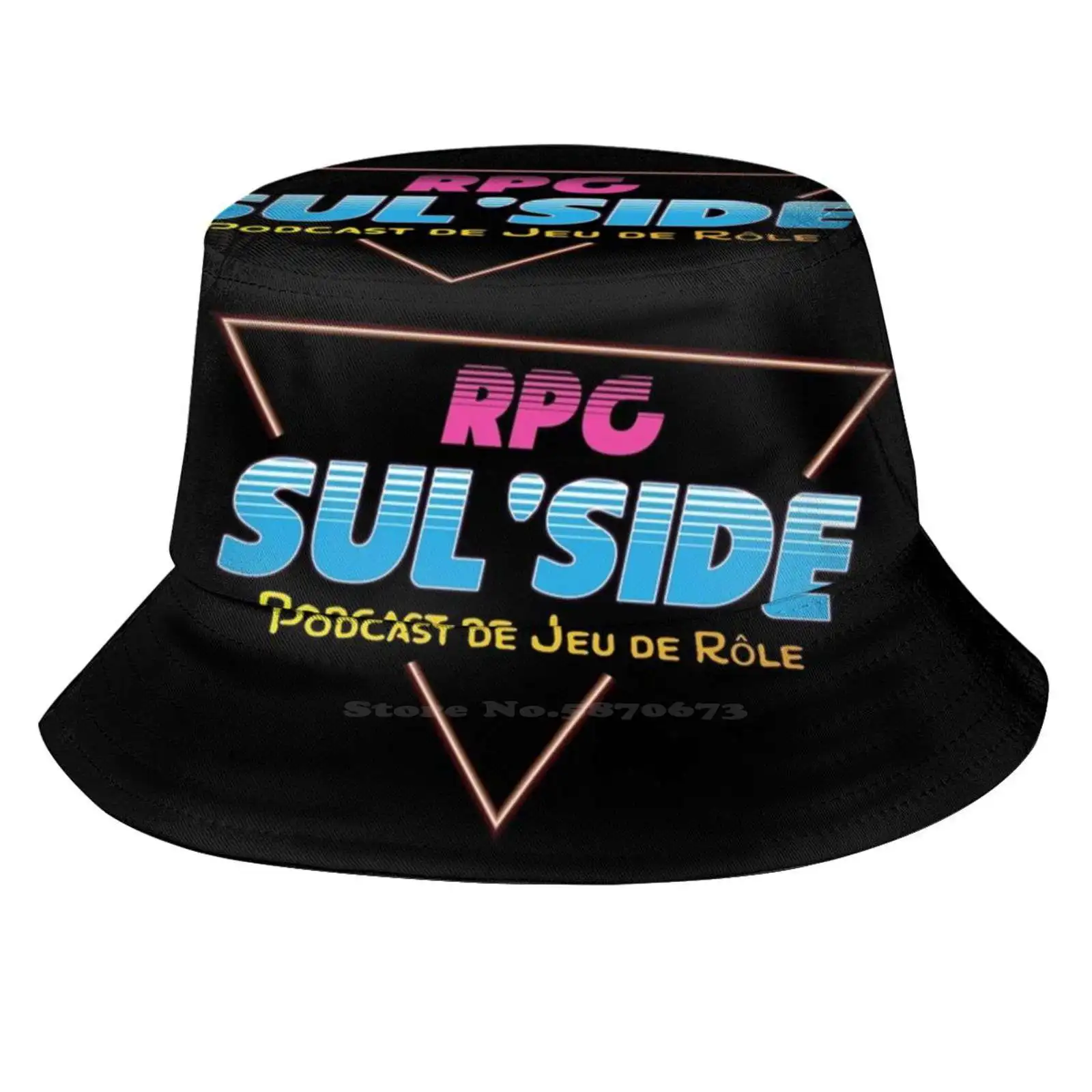 Logo Rpg Sulside Pattern Hats Outdoor Hat Sun Cap Logo Rpgsulside Metagame Dnd Jdr Roleplay Podcast Jeuderoles